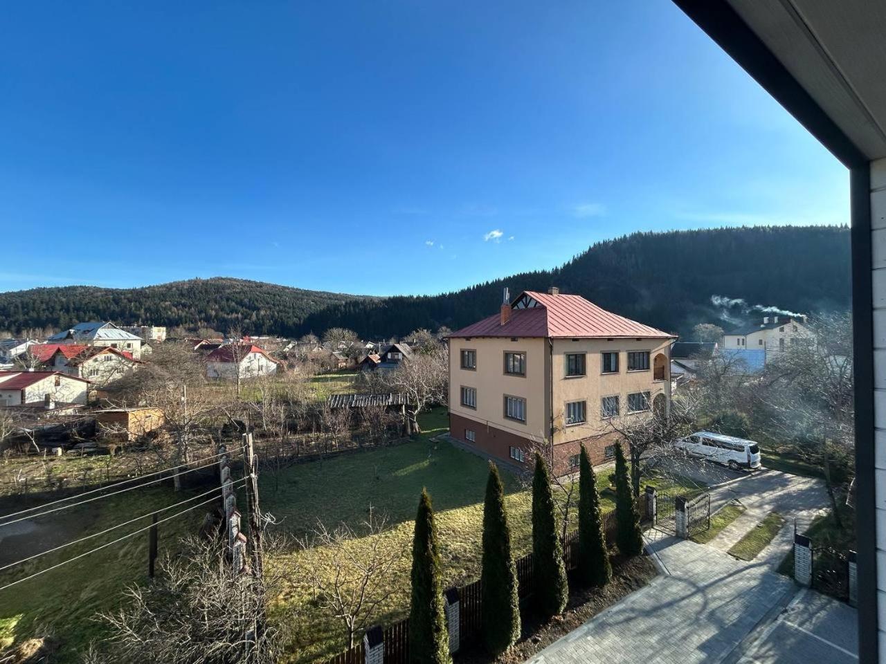 Гірка Hotel Skole Exterior foto